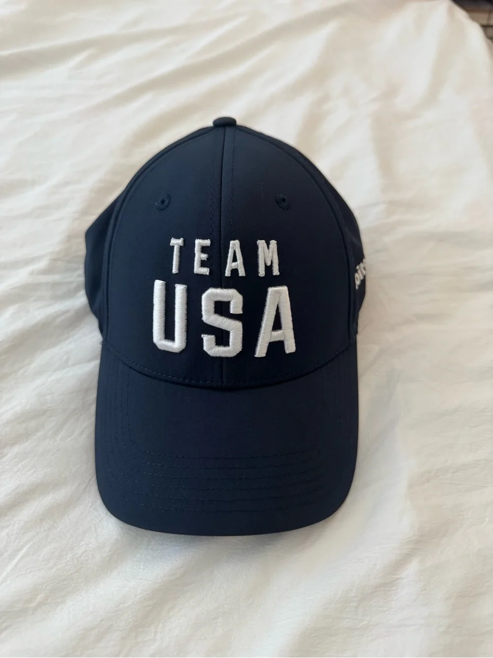 Team USA Navy Baseball Cap with White Embroidery Deloitte
